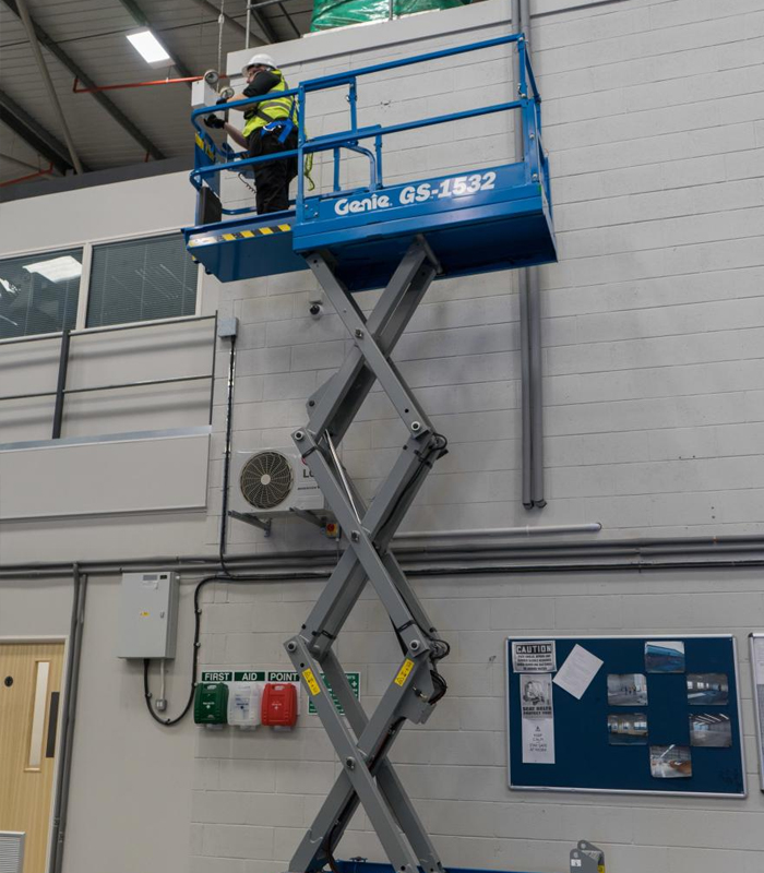 Aerial work platform used for safe maintenance at height